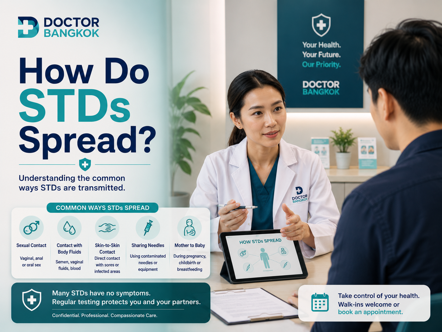 How Do STDs Spread? What You Can and Cannot Catch