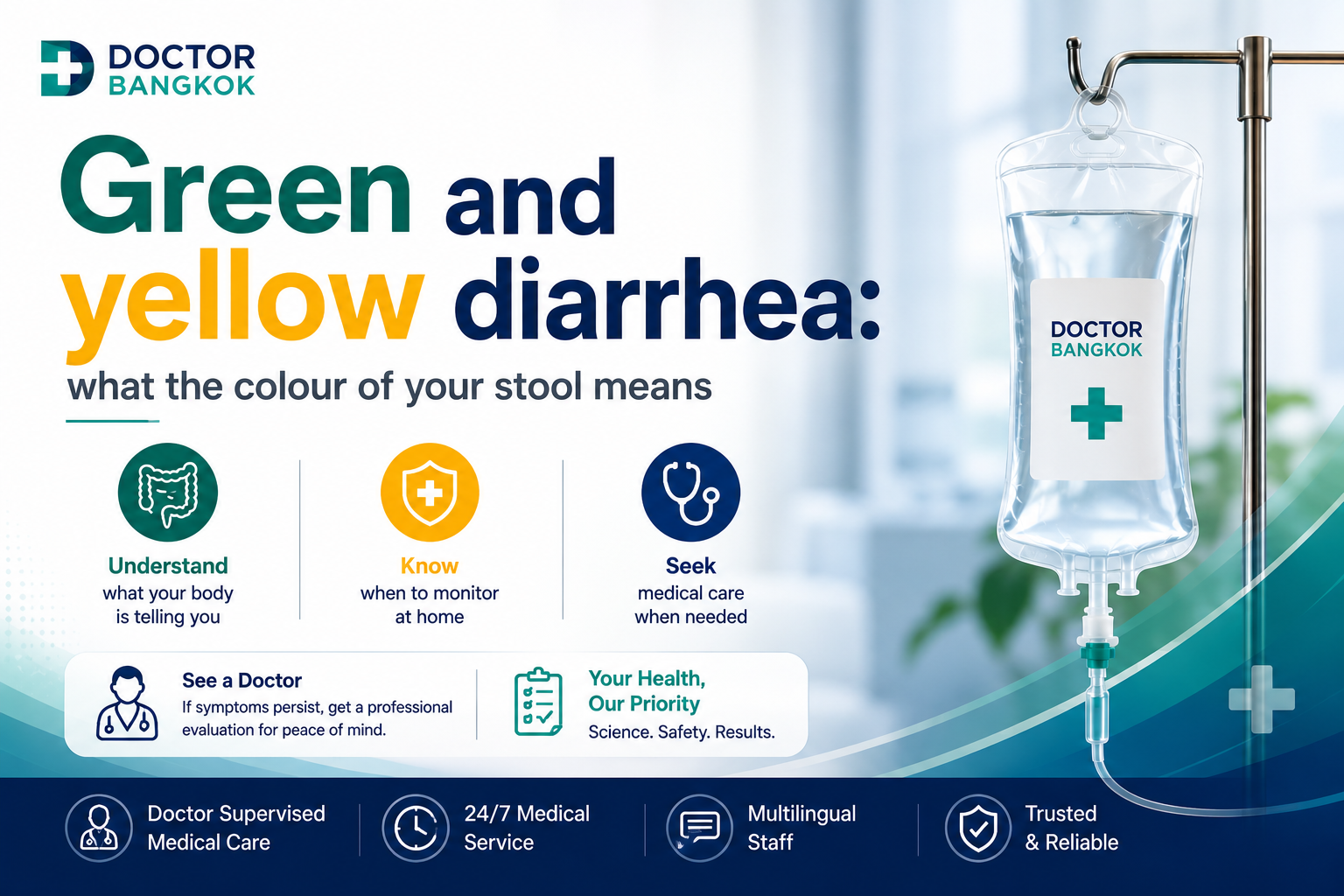 Yellow and Green Diarrhea