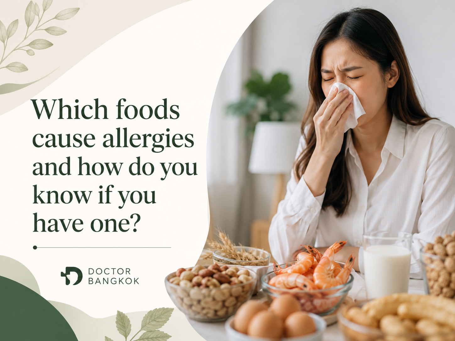 Which foods cause allergies and how do you know if you have one?