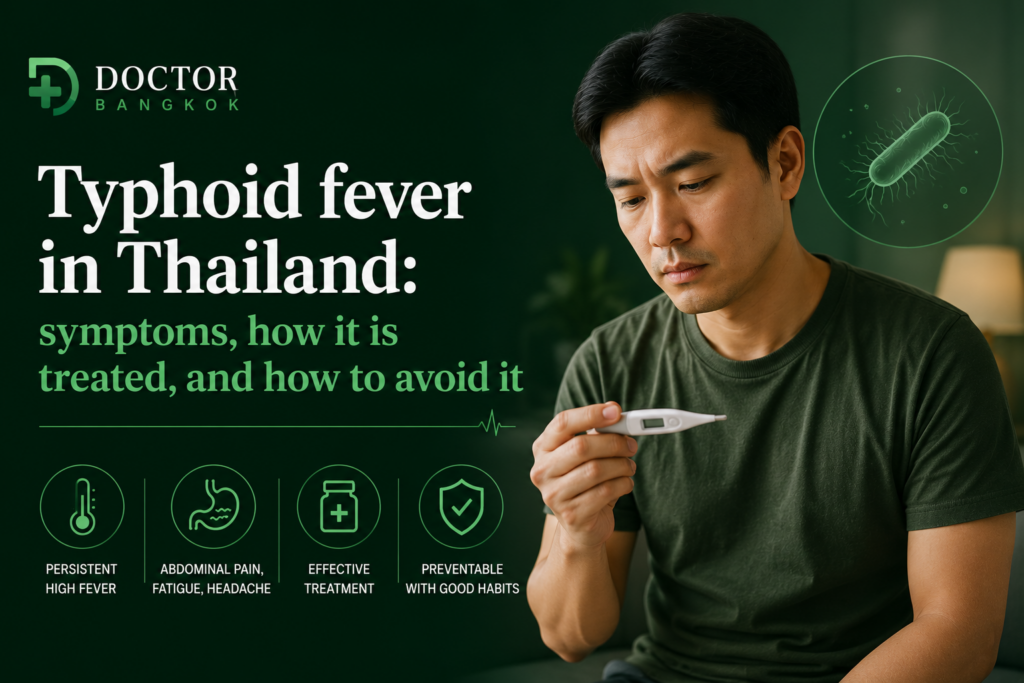 Tyohid Typhoid Fever in Bangkok: Symptoms and Treatment