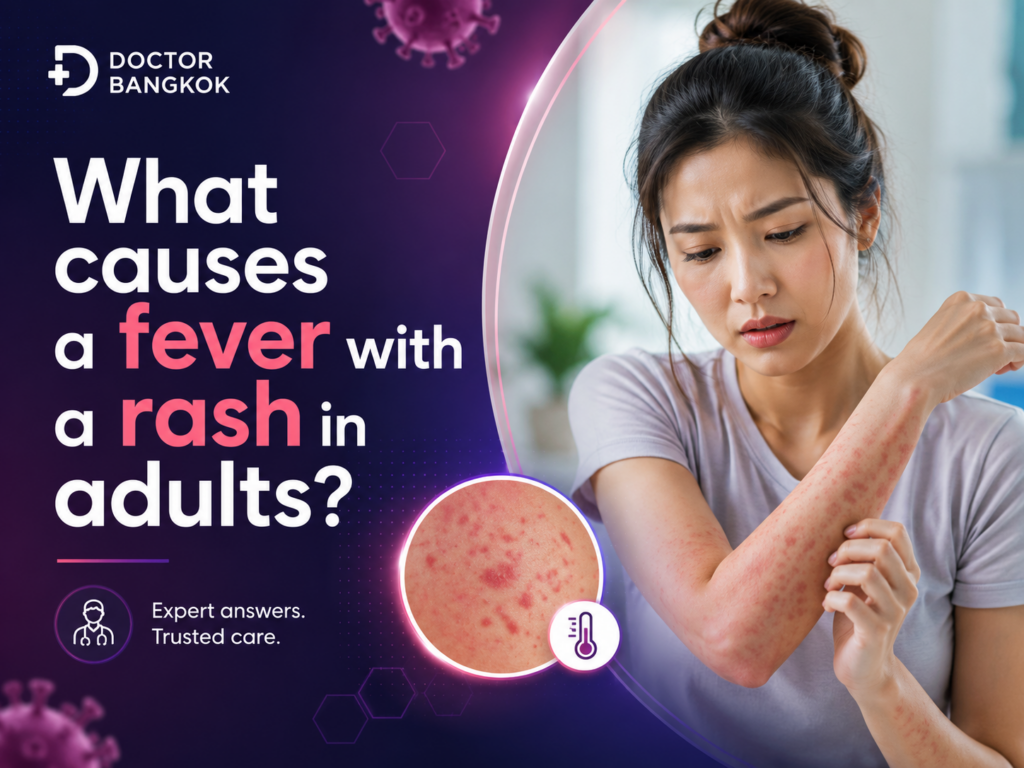 Fever With a Rash in Bangkok: Causes and Red Flags