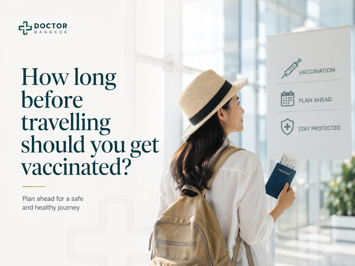 How long before travelling should you get vaccinated?