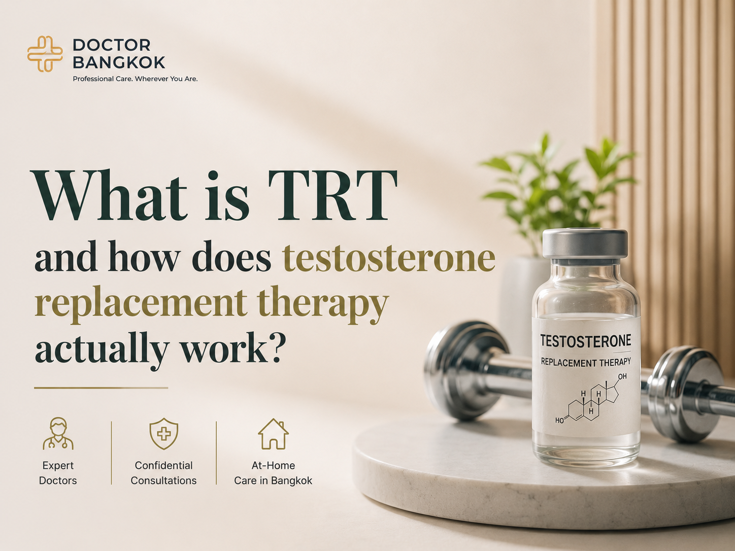 What is TRT and how does testosterone replacement therapy actually work?