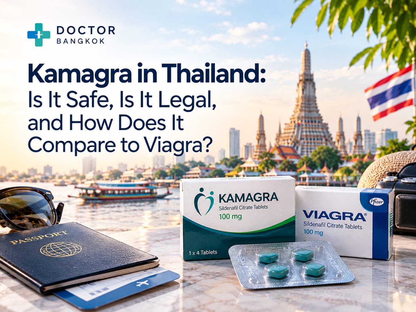Kamagra in Thailand: Is It Safe, Is It Legal, and How Does It Compare to Viagra?
